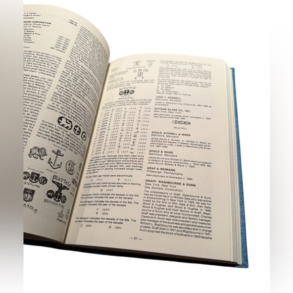 American Silver Marks Encyclopedia - 1978 - Second Printing - Hardcover - Picture 7 of 12